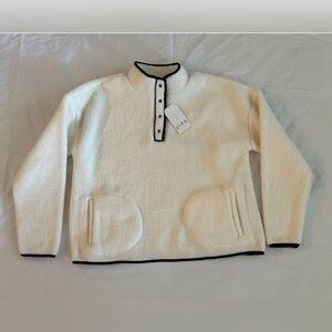 Wonderly Studio Fleece Pullover Women's L